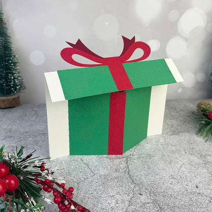Santa Chimney – 3D Pop-Up Card SVG File for Cricut & Silhouette