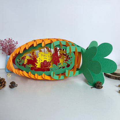Easter 2 – 3D Pop-Up Card SVG File for Cricut & Silhouette