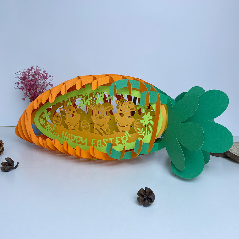 Easter 3 – 3D Pop-Up Card SVG File for Cricut & Silhouette