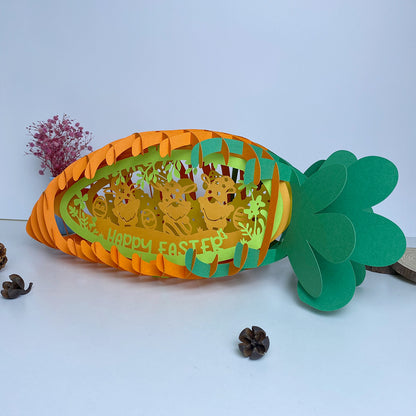 Easter 3 – 3D Pop-Up Card SVG File for Cricut & Silhouette