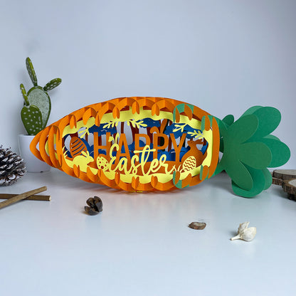 Easter 4 – 3D Pop-Up Card SVG File for Cricut & Silhouette