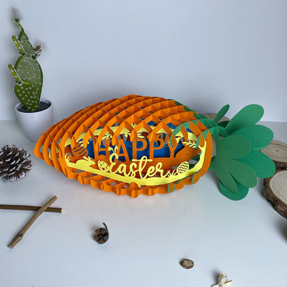 Easter 4 – 3D Pop-Up Card SVG File for Cricut & Silhouette