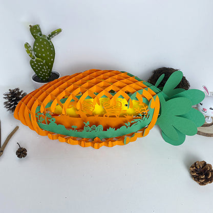 Easter 5 – 3D Pop-Up Card SVG File for Cricut & Silhouette