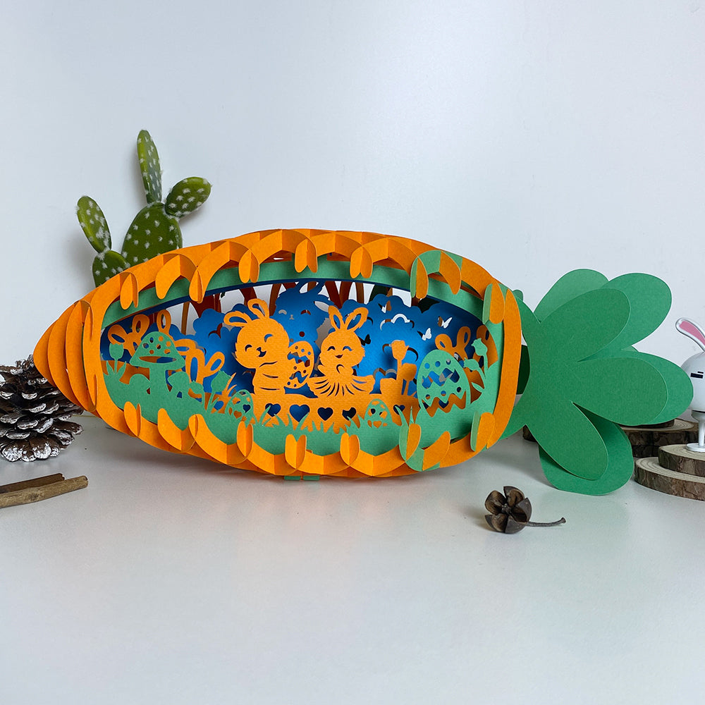 Easter 6 – 3D Pop-Up Card SVG File for Cricut & Silhouette