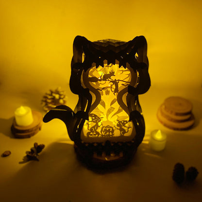 Cat Witch – 3D Pop-Up Card SVG File for Cricut & Silhouette