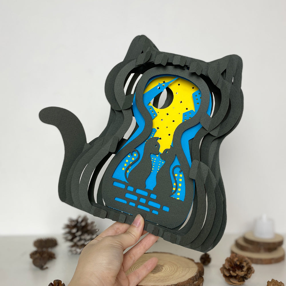 City Love – 3D Pop-Up Card SVG File for Cricut & Silhouette