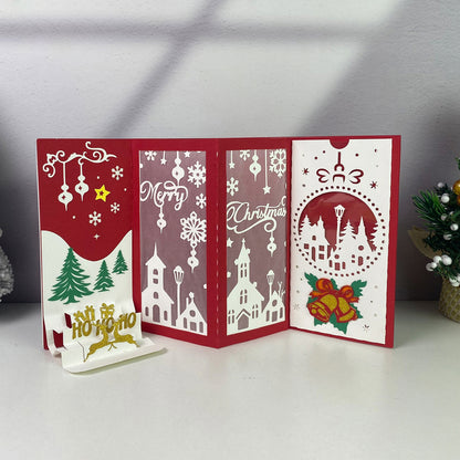 Card Christmas 2 – 3D Pop-Up Card SVG File for Cricut & Silhouette