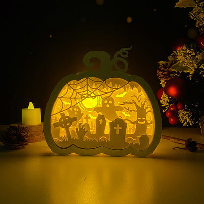 Ghost – 3D Box SVG File for Cricut & Silhouette