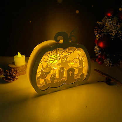 Ghost – 3D Box SVG File for Cricut & Silhouette