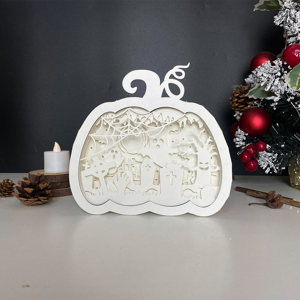 Ghost – 3D Box SVG File for Cricut & Silhouette