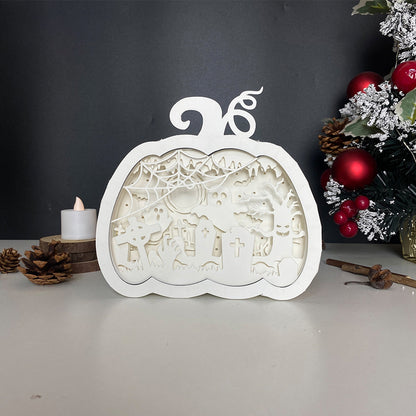 Ghost – 3D Box SVG File for Cricut & Silhouette