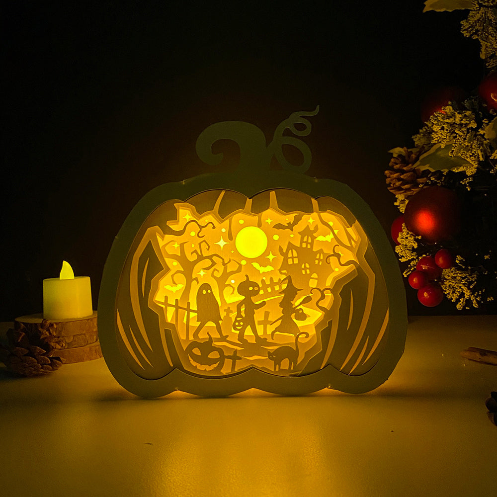 Halloween – 3D Box SVG File for Cricut & Silhouette