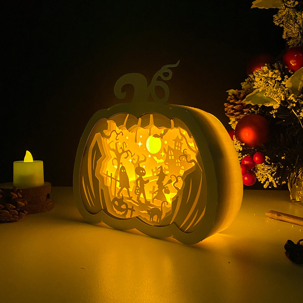Halloween – 3D Box SVG File for Cricut & Silhouette
