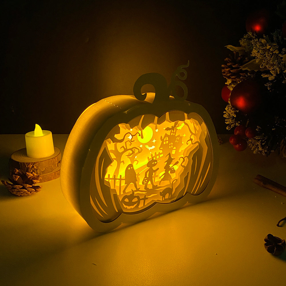 Halloween – 3D Box SVG File for Cricut & Silhouette