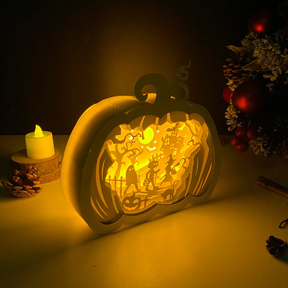 Halloween – 3D Box SVG File for Cricut & Silhouette