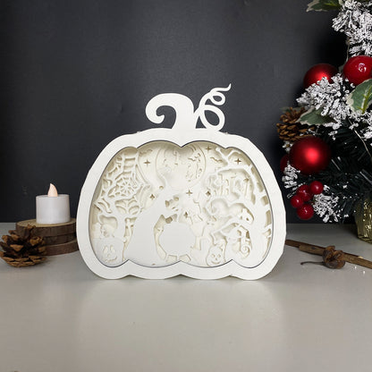 Witch – 3D Box SVG File for Cricut & Silhouette