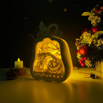 Halloween – 3D Box SVG File for Cricut & Silhouette