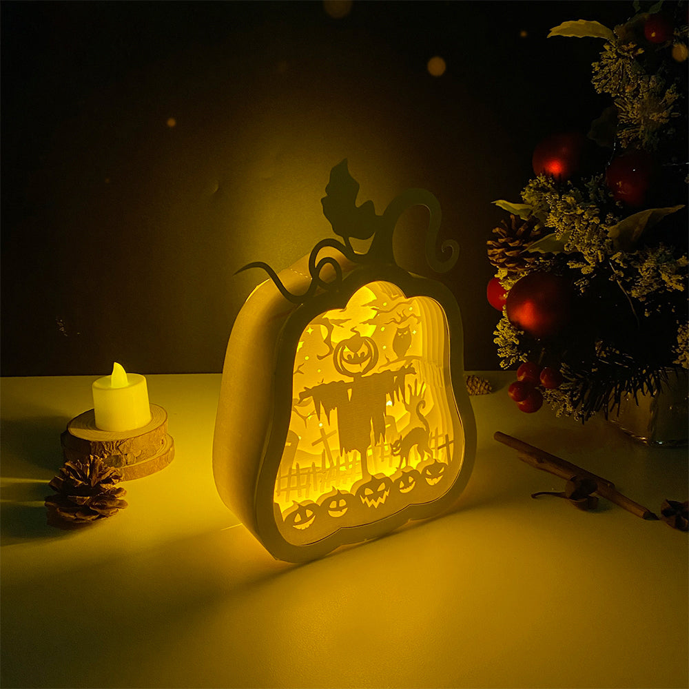 Scarecrow – 3D Box SVG File for Cricut & Silhouette