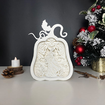 Witch Skull – 3D Box SVG File for Cricut & Silhouette