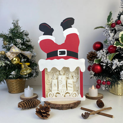 Christmas Candles – 3D Box SVG File for Cricut & Silhouette