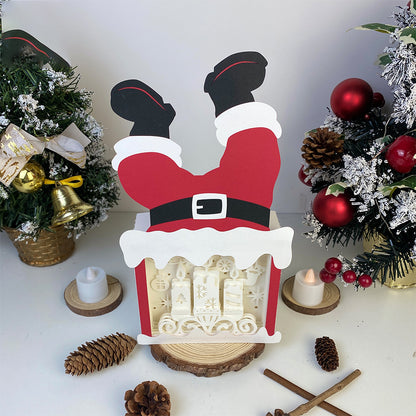 Christmas Candles – 3D Box SVG File for Cricut & Silhouette