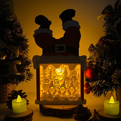 Christmas Gnome 1 – 3D Box SVG File for Cricut & Silhouette