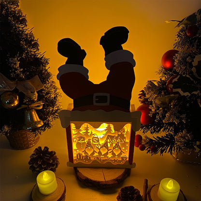 Christmas Gnome 1 – 3D Box SVG File for Cricut & Silhouette