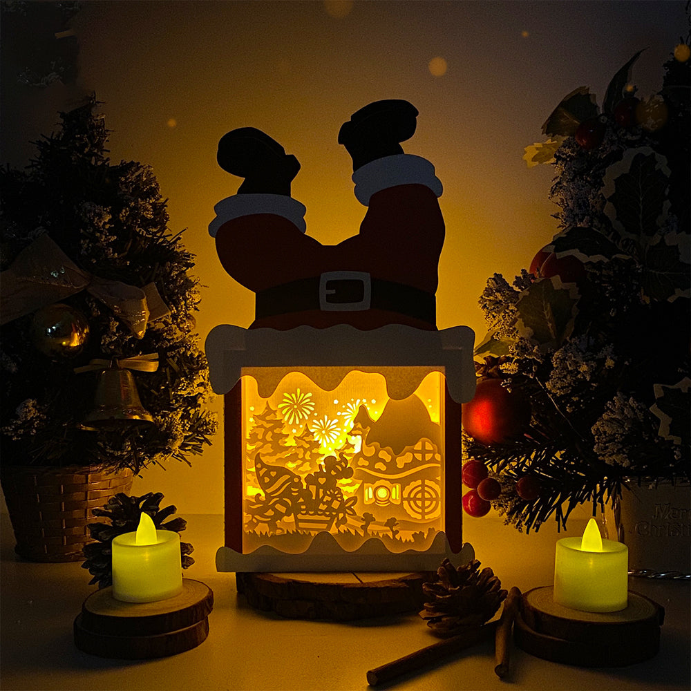 Christmas Gnome 2 – 3D Box SVG File for Cricut & Silhouette