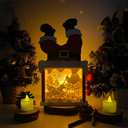 Christmas Gnome 2 – 3D Box SVG File for Cricut & Silhouette