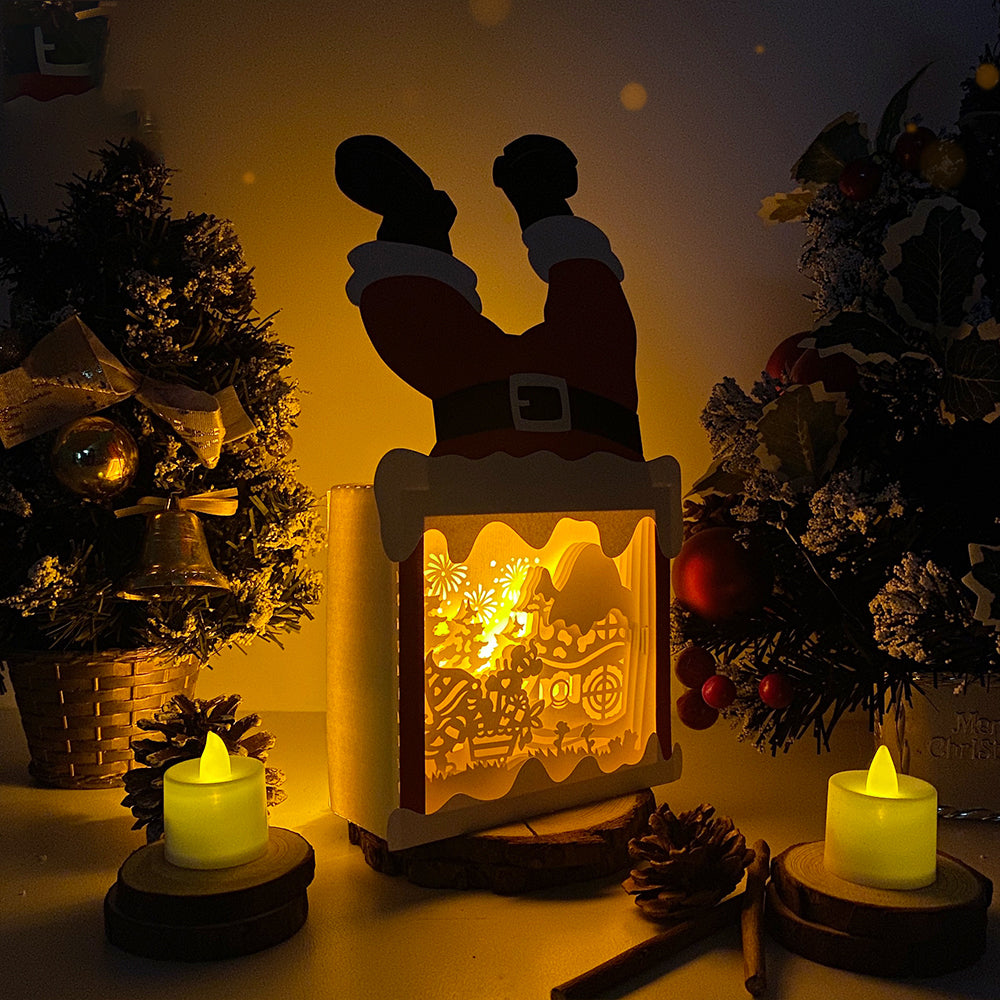 Christmas Gnome 2 – 3D Box SVG File for Cricut & Silhouette