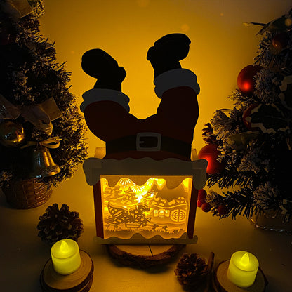 Christmas Gnome 2 – 3D Box SVG File for Cricut & Silhouette