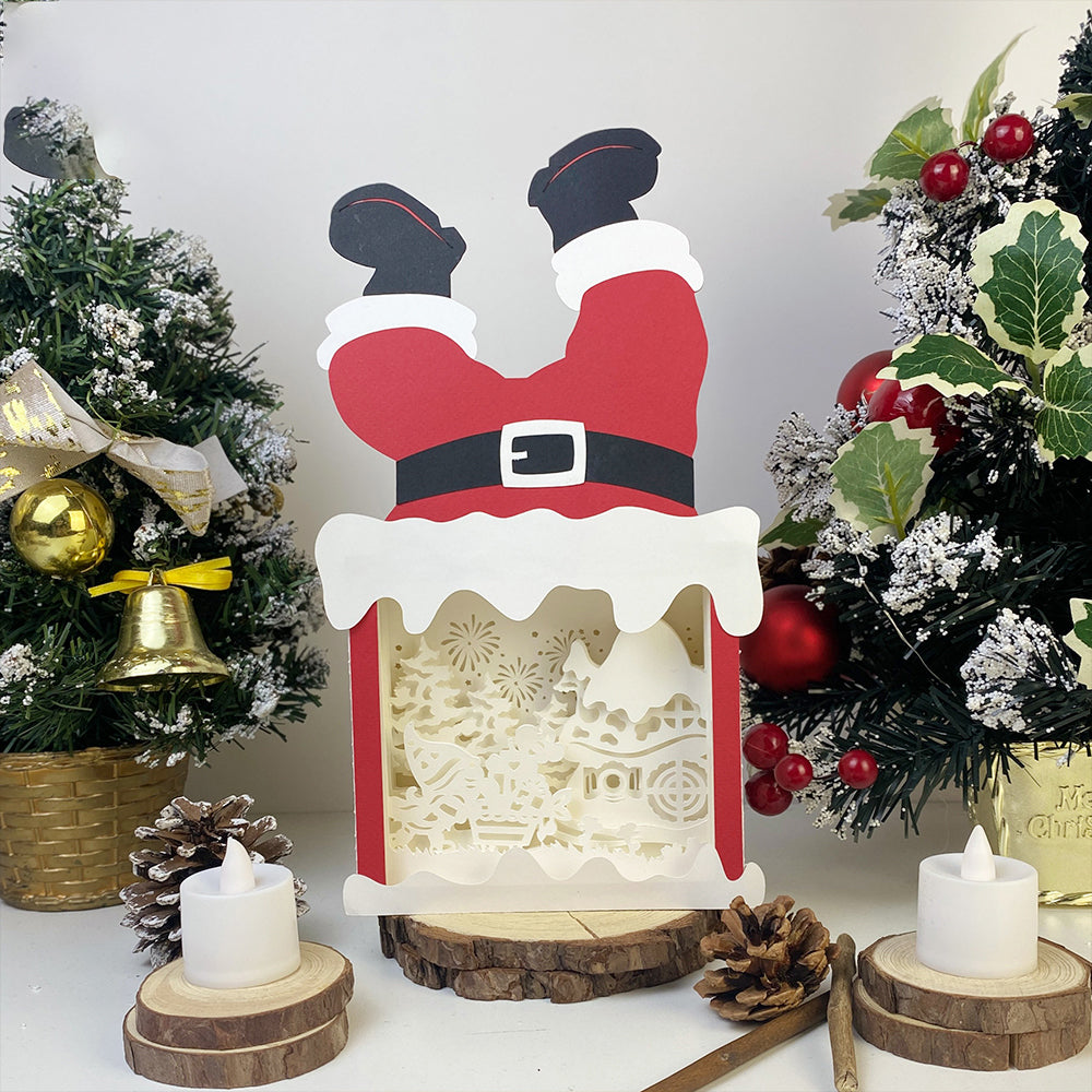 Christmas Gnome 2 – 3D Box SVG File for Cricut & Silhouette