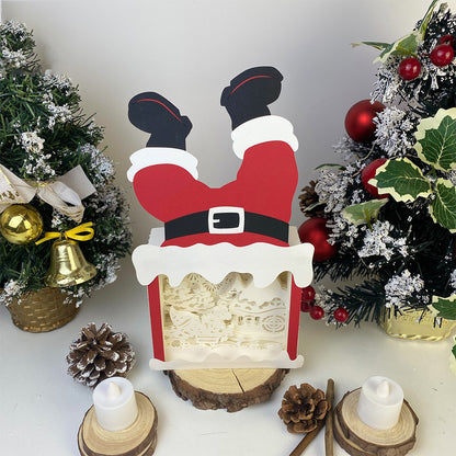Christmas Gnome 2 – 3D Box SVG File for Cricut & Silhouette