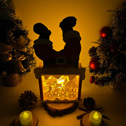 Christmas Gnome 4 – 3D Box SVG File for Cricut & Silhouette