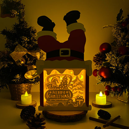 Christmas Truck – 3D Box SVG File for Cricut & Silhouette