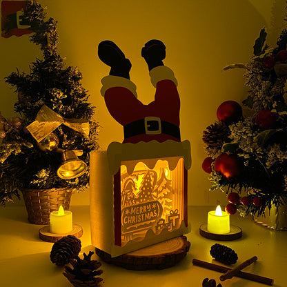 Christmas Truck – 3D Box SVG File for Cricut & Silhouette