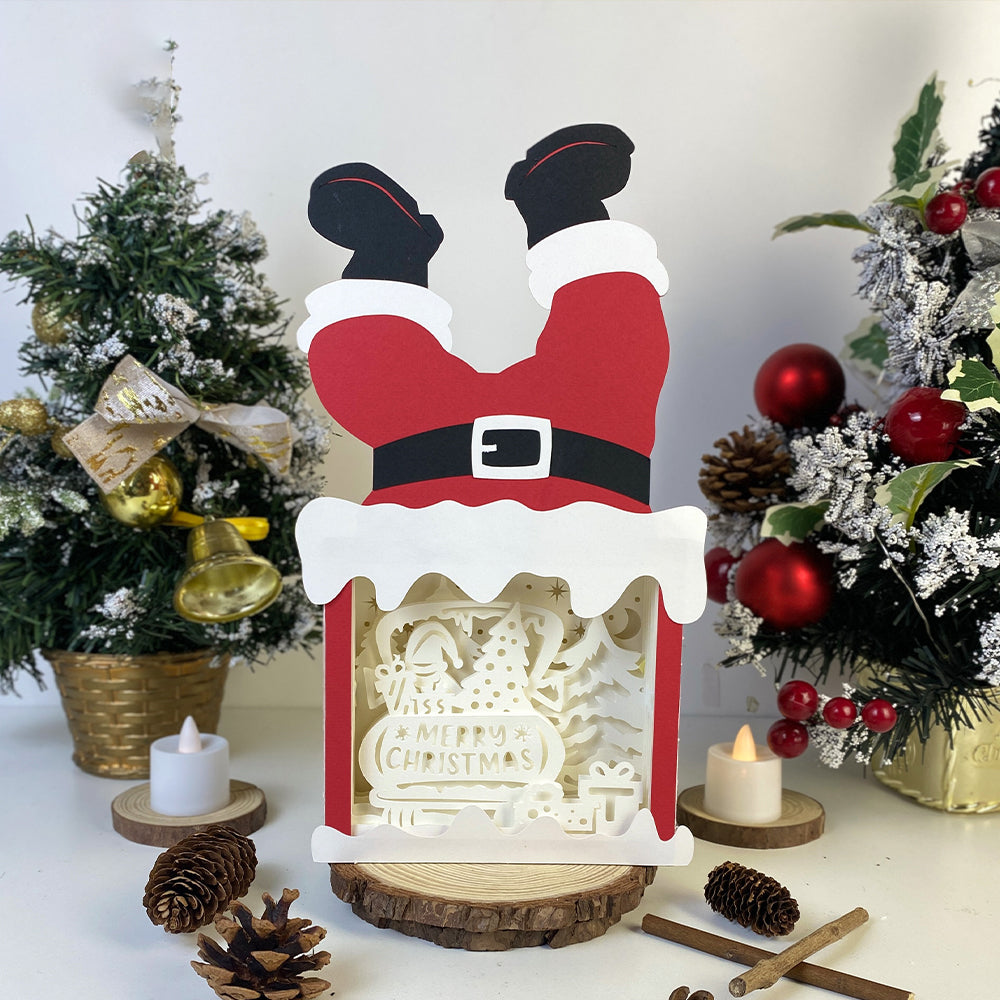 Christmas Truck – 3D Box SVG File for Cricut & Silhouette