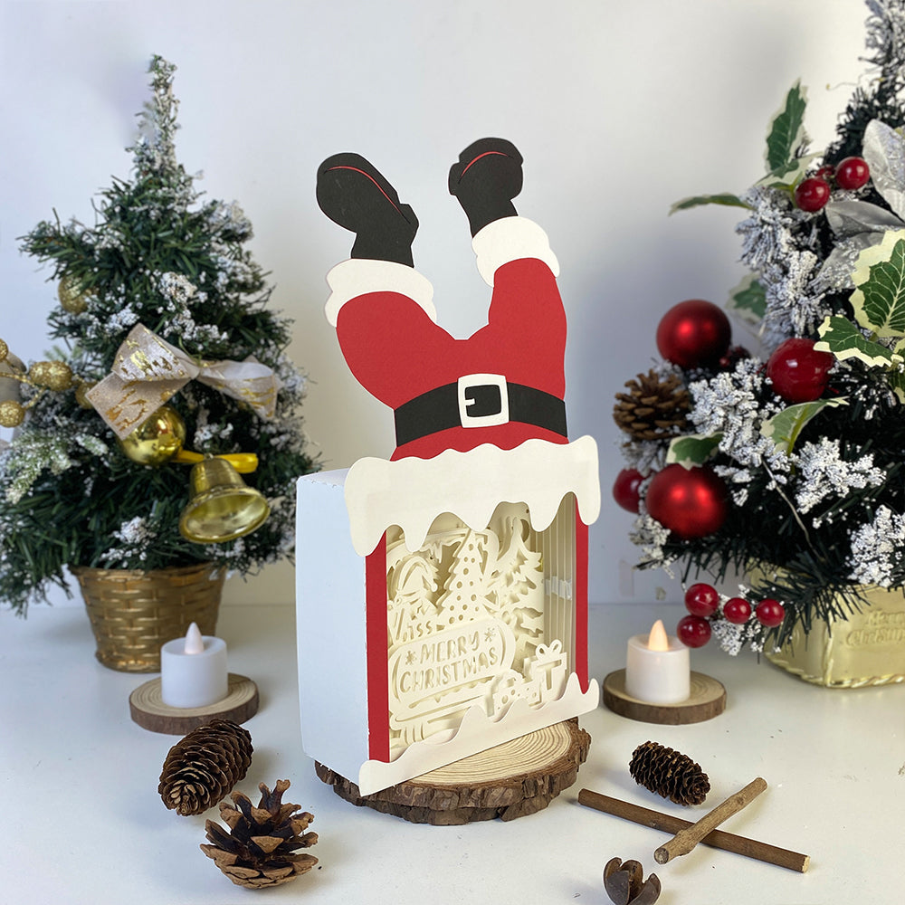Christmas Truck – 3D Box SVG File for Cricut & Silhouette