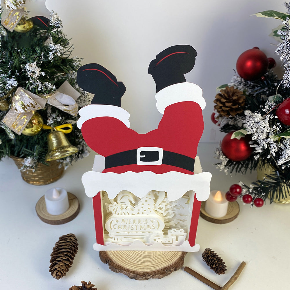Christmas Truck – 3D Box SVG File for Cricut & Silhouette