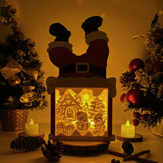 Snowman – 3D Box SVG File for Cricut & Silhouette
