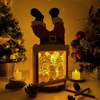 Snowman – 3D Box SVG File for Cricut & Silhouette