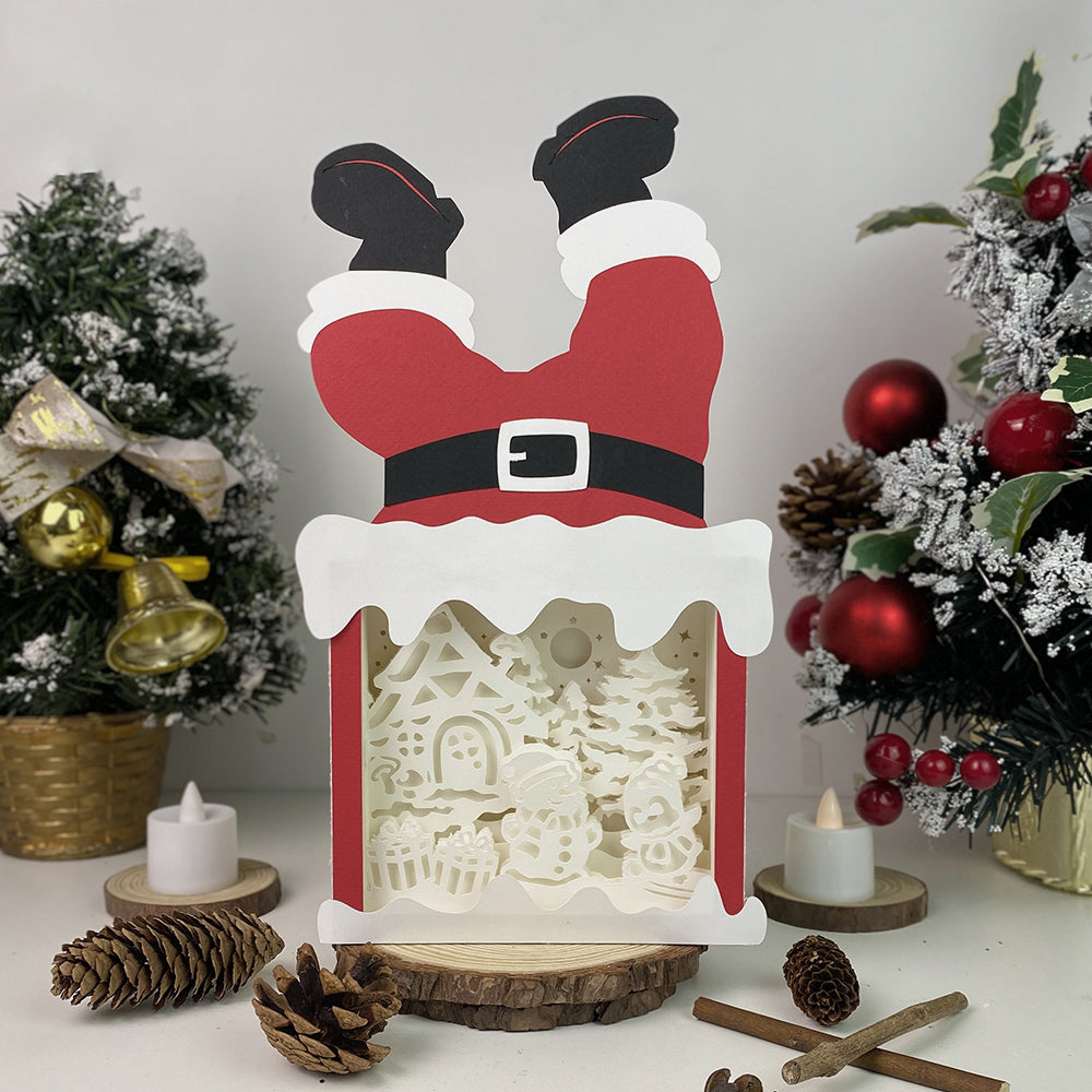 Snowman – 3D Box SVG File for Cricut & Silhouette