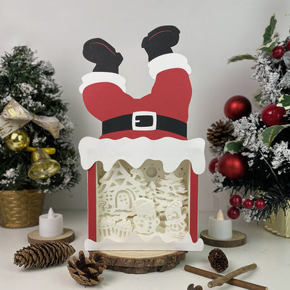 Snowman – 3D Box SVG File for Cricut & Silhouette