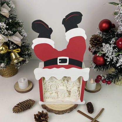 Snowman – 3D Box SVG File for Cricut & Silhouette