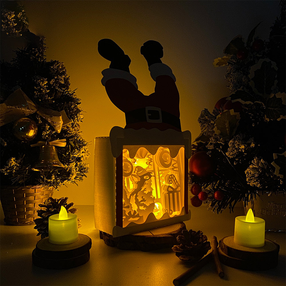 Xmas Cat – 3D Box SVG File for Cricut & Silhouette