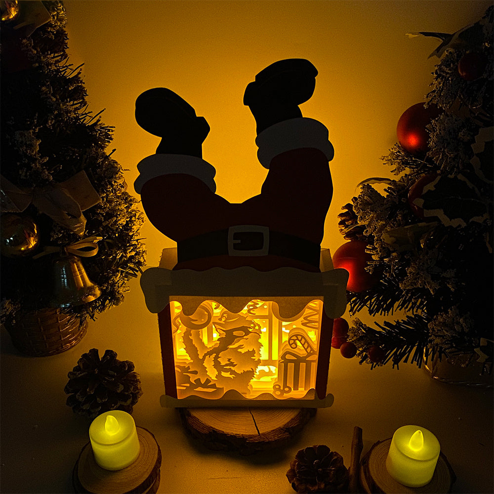 Xmas Cat – 3D Box SVG File for Cricut & Silhouette