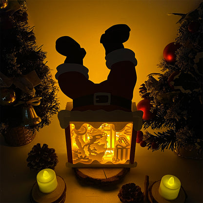 Xmas Cat – 3D Box SVG File for Cricut & Silhouette