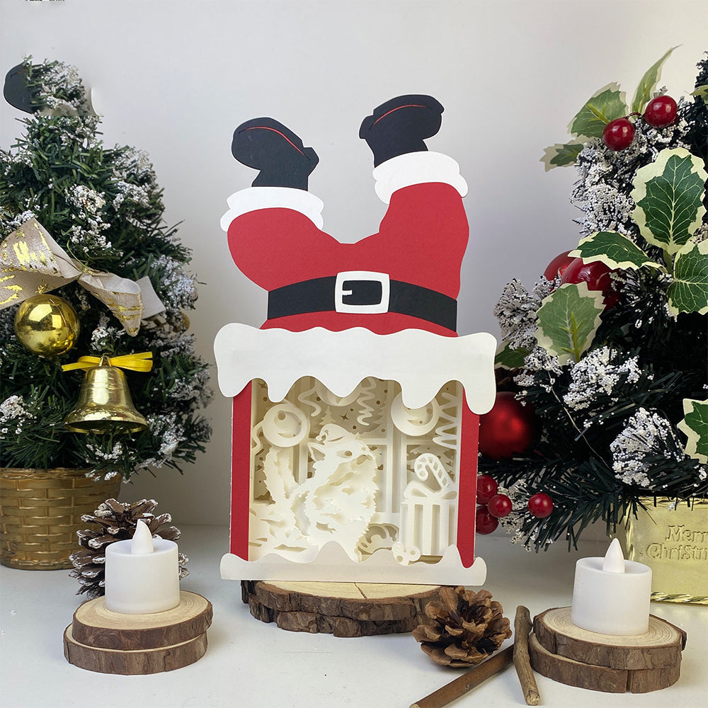 Xmas Cat – 3D Box SVG File for Cricut & Silhouette