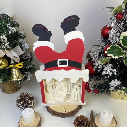 Xmas Cat – 3D Box SVG File for Cricut & Silhouette