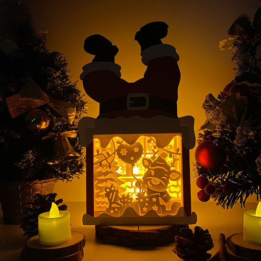Xmas Reindeer – 3D Box SVG File for Cricut & Silhouette